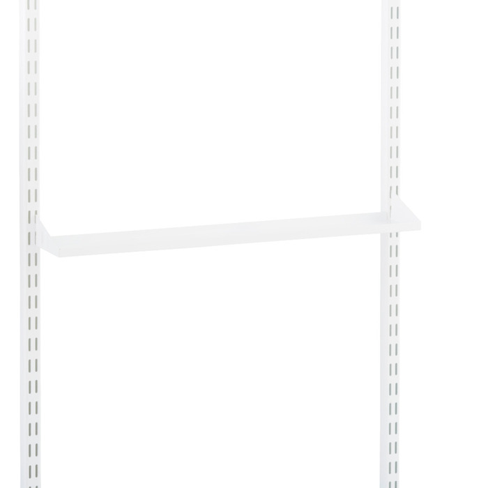 Metallhylla Vändbar Vit 60 x 10 cm Elfa